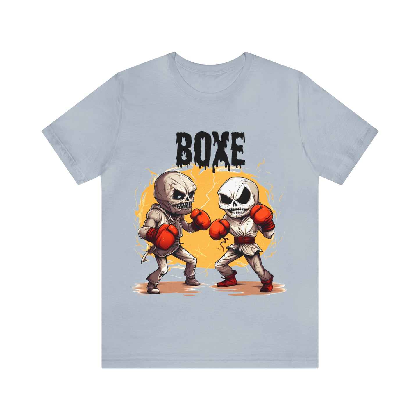 Halloween Boxing Unisex Jersey Short Sleeve Tee