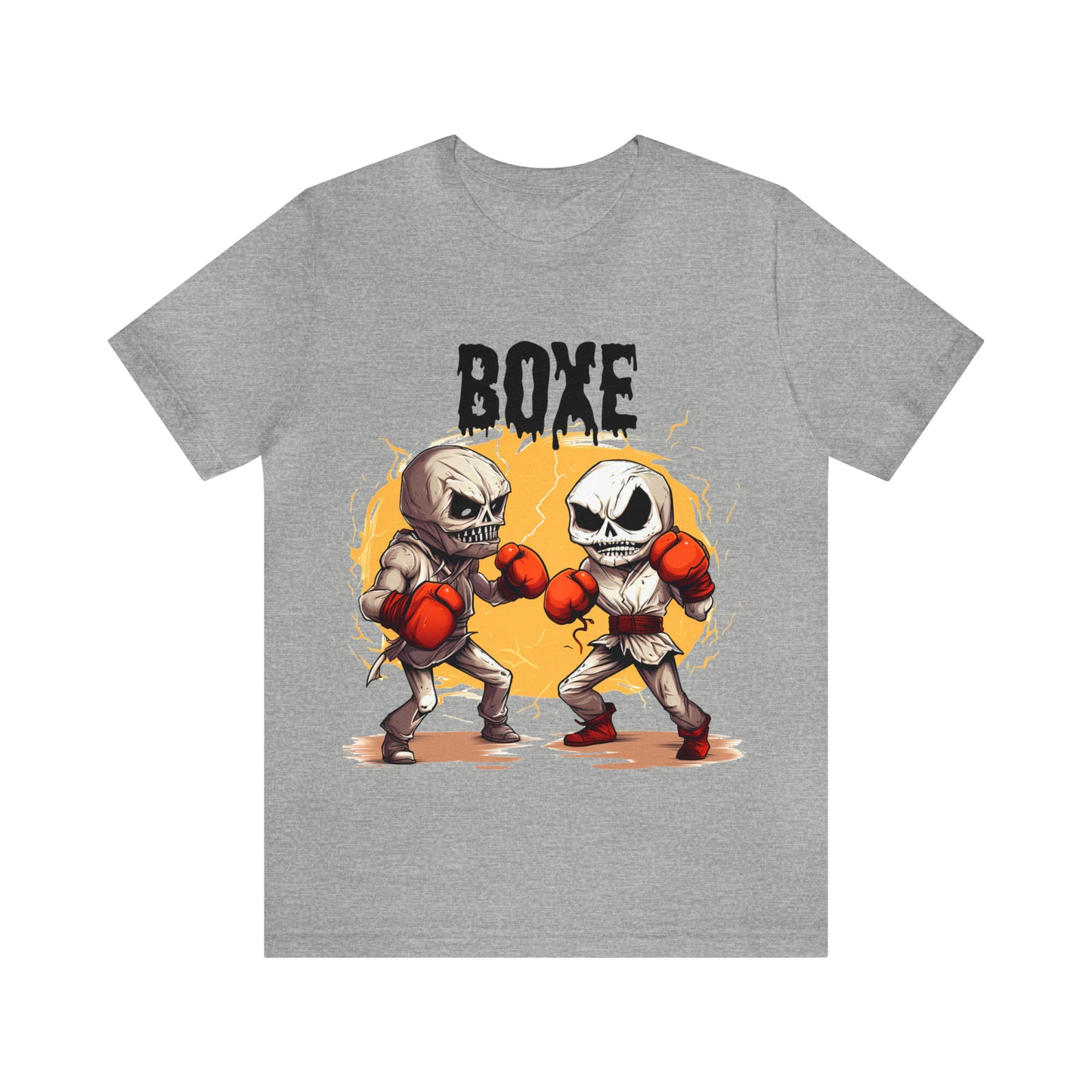 Halloween Boxing Unisex Jersey Short Sleeve Tee