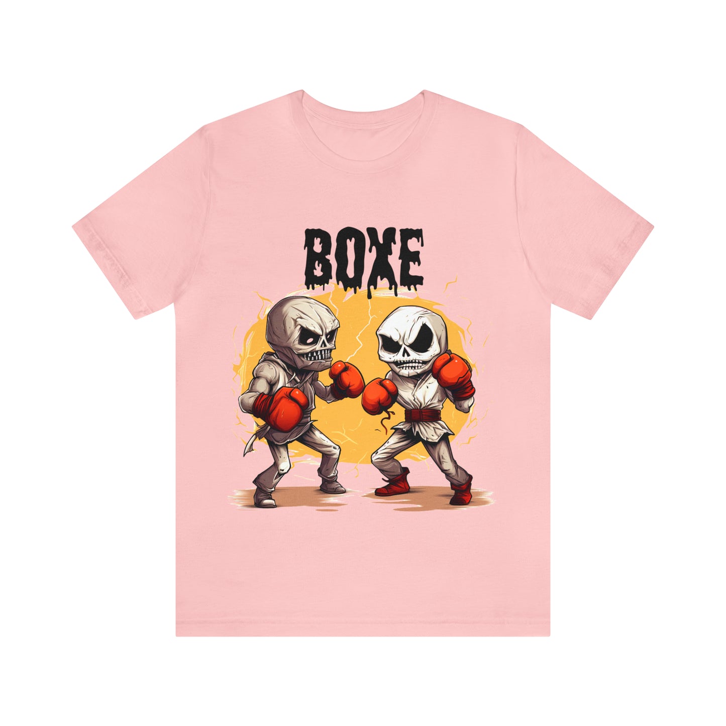 Halloween Boxing Unisex Jersey Short Sleeve Tee