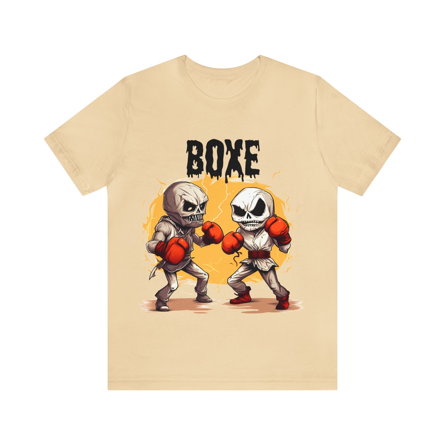 Halloween Boxing Unisex Jersey Short Sleeve Tee