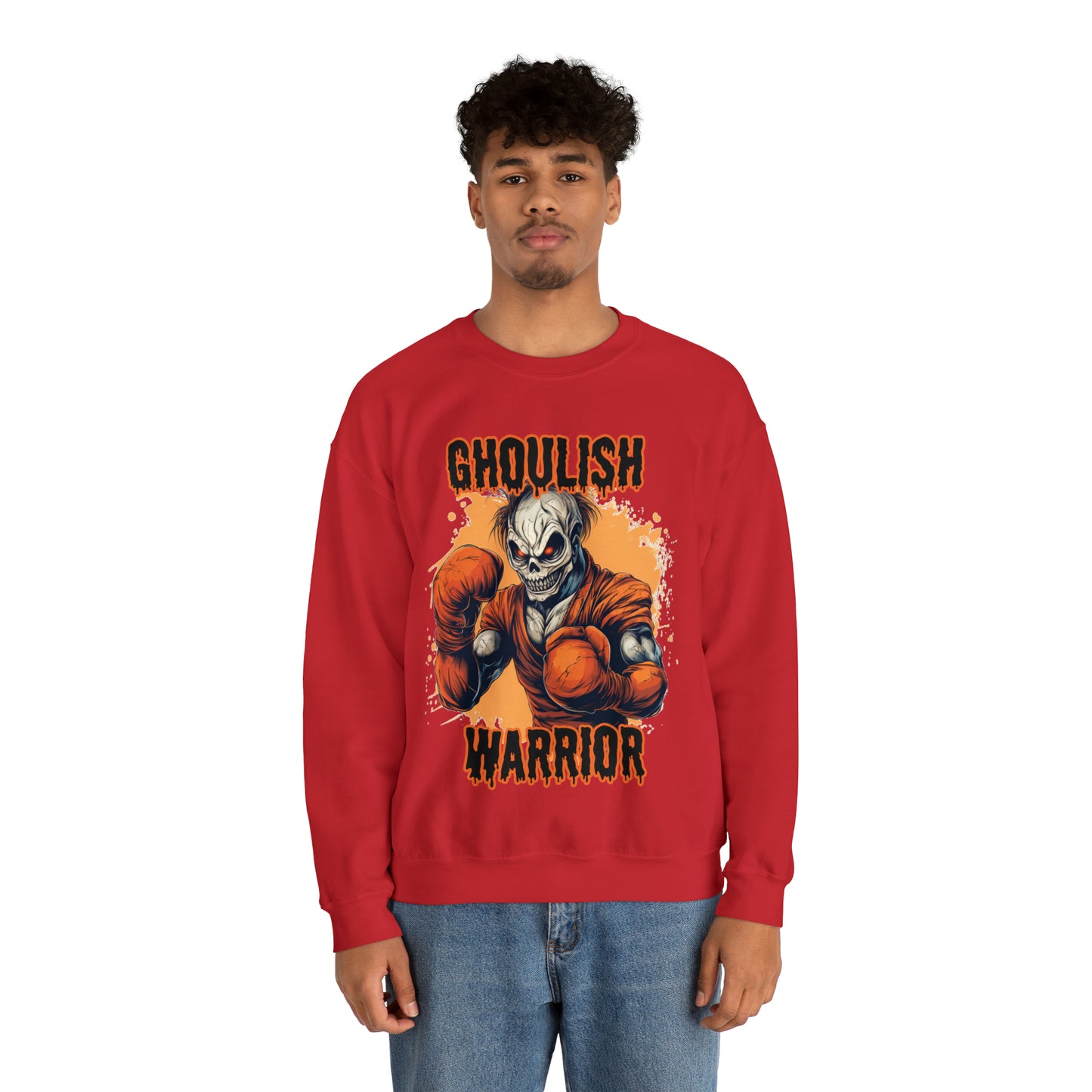 Halloween Warrior Unisex Heavy Blend™ Crewneck Sweatshirt
