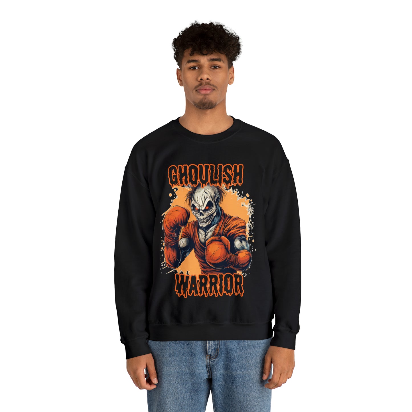 Halloween Warrior Unisex Heavy Blend™ Crewneck Sweatshirt