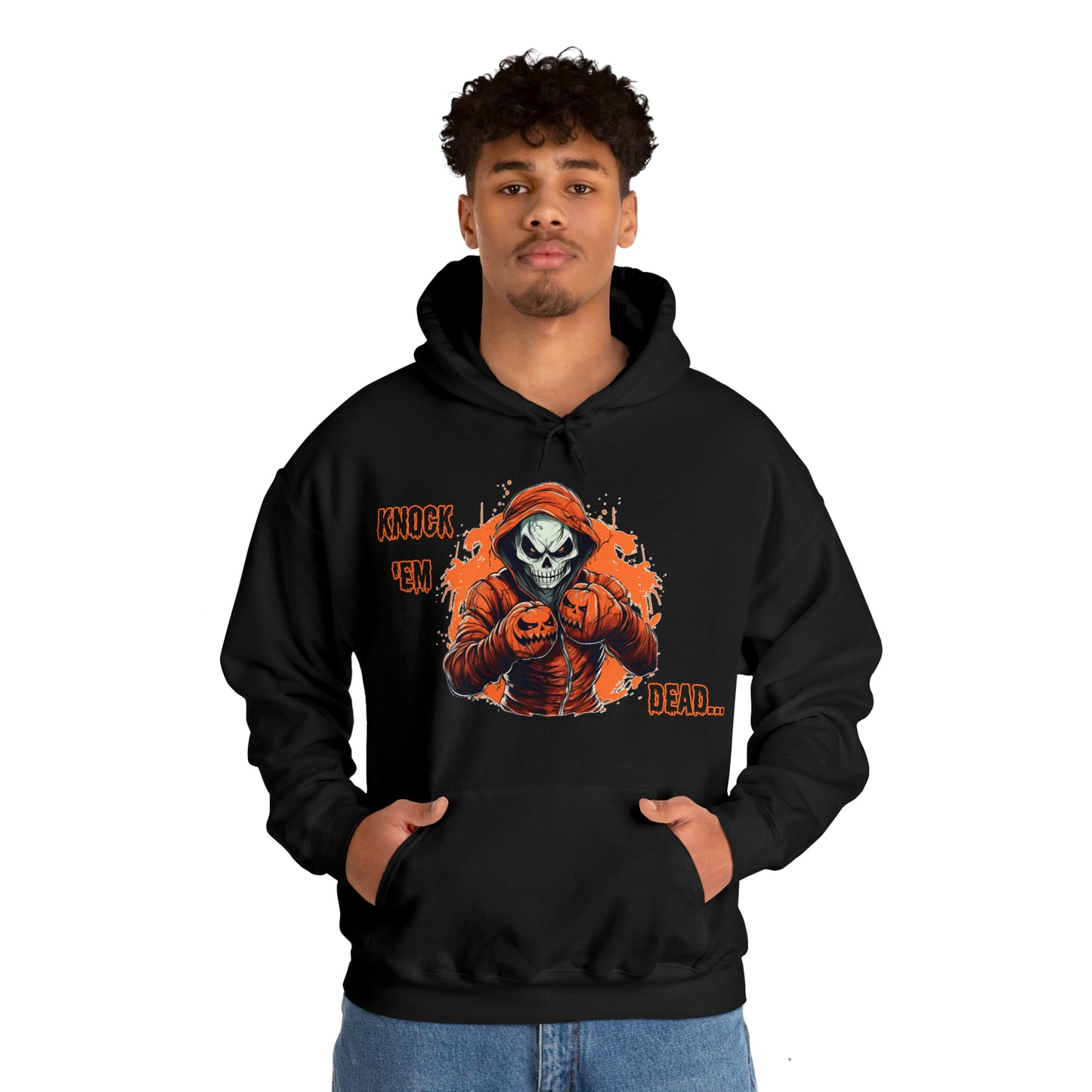 Halloween Boxing Unisex Heavy Blend™ Hooded Sweatshirt