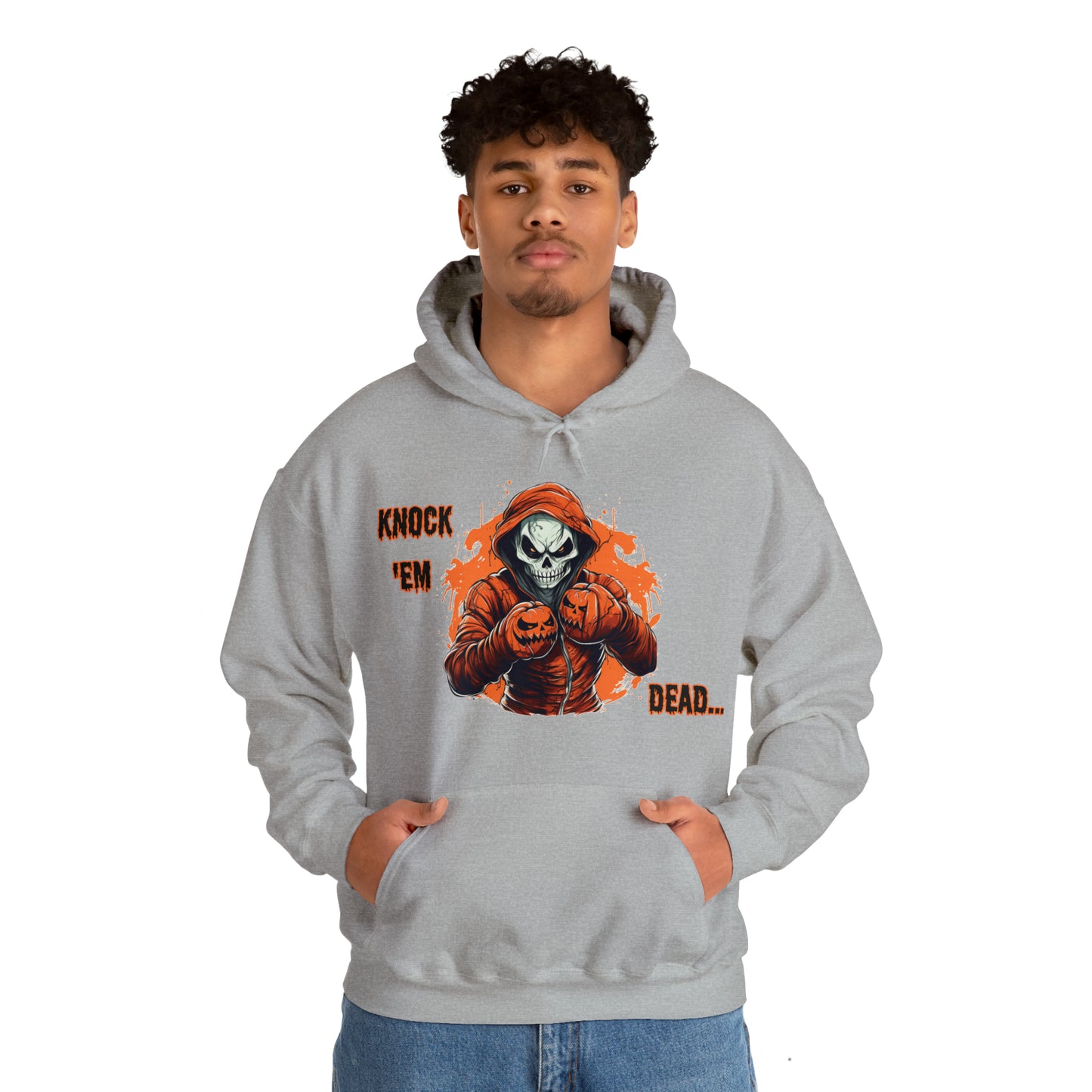 Halloween Boxing Unisex Heavy Blend™ Hooded Sweatshirt