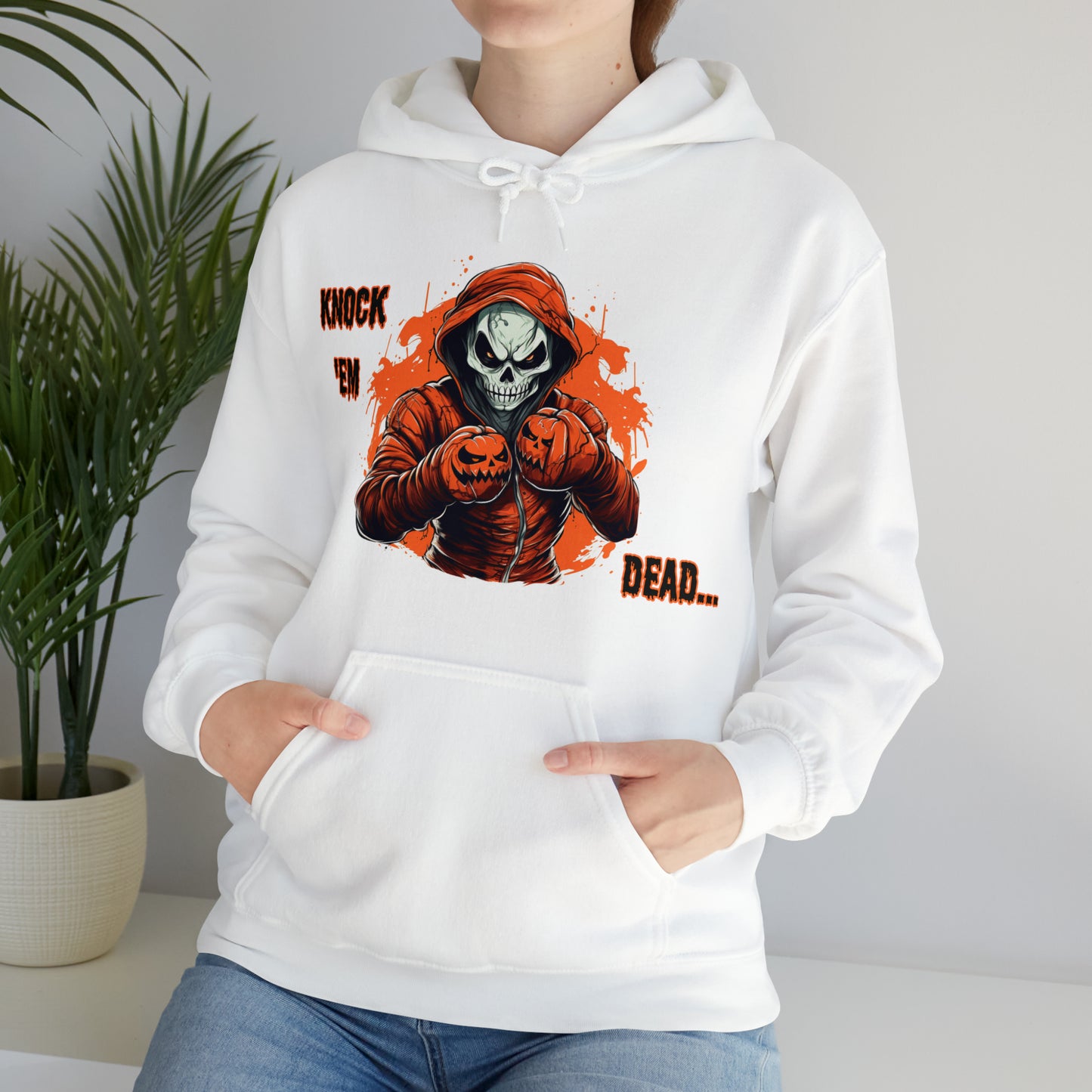 Halloween Boxing Unisex Heavy Blend™ Hooded Sweatshirt