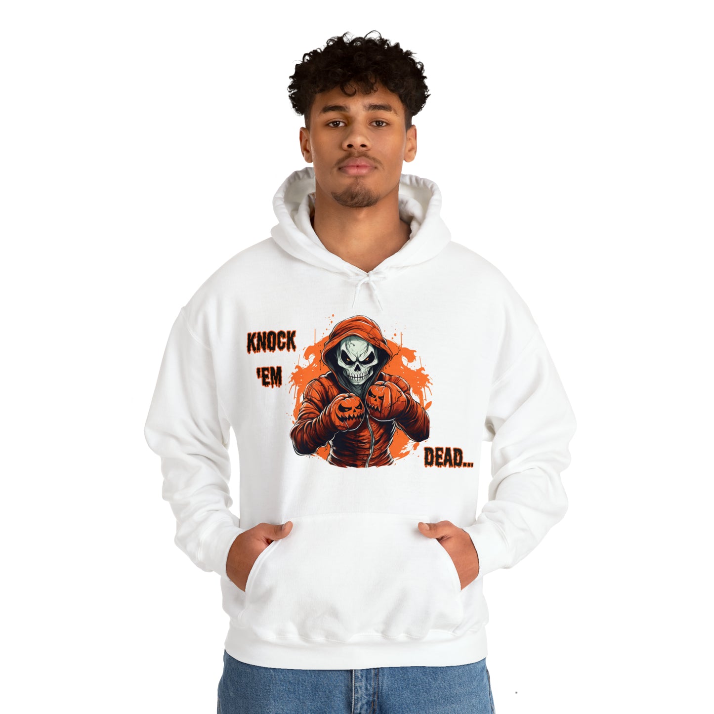 Halloween Boxing Unisex Heavy Blend™ Hooded Sweatshirt